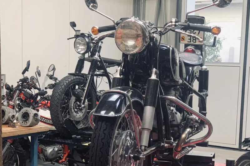 Motorradtransport
